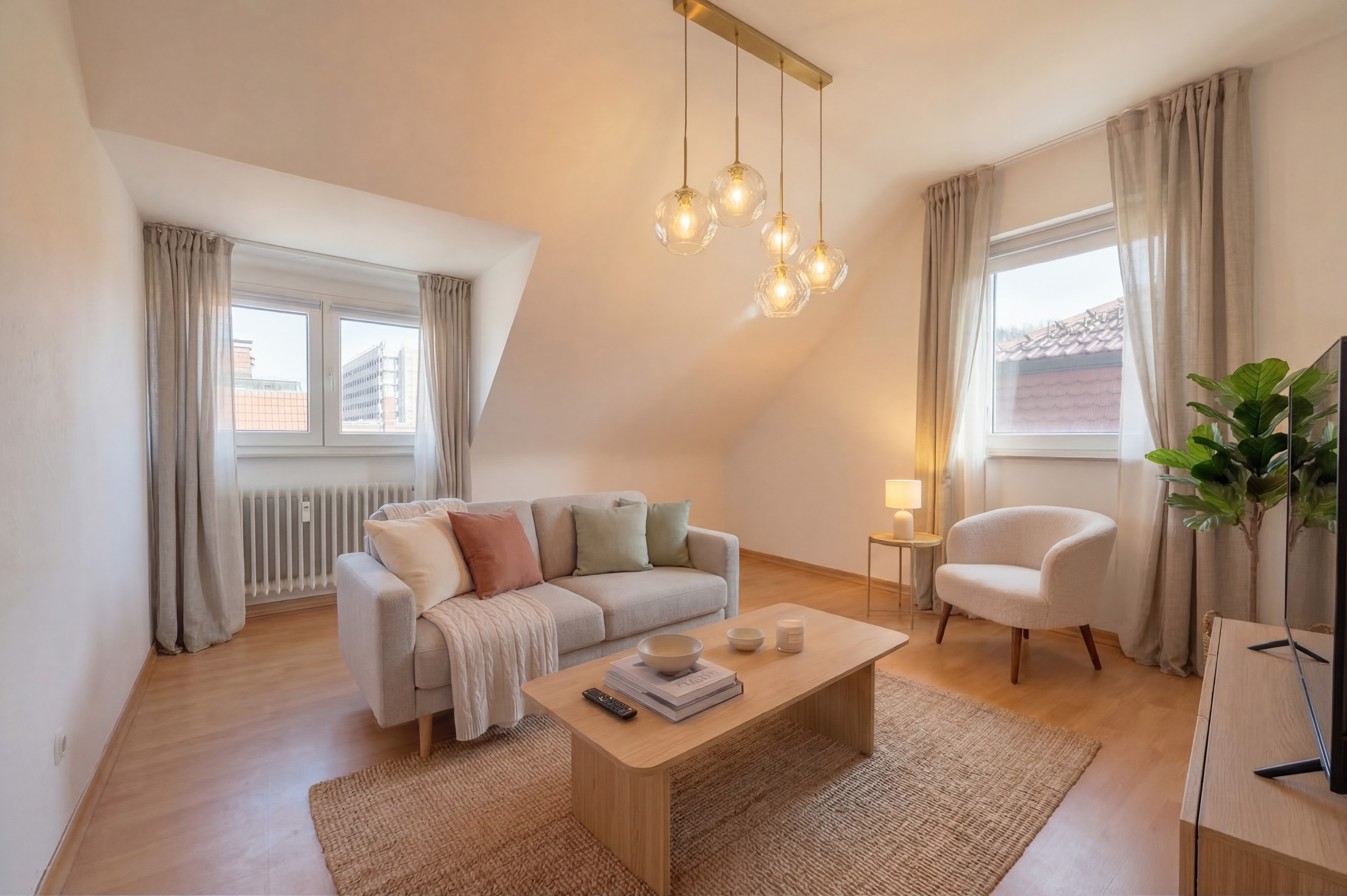 Wohnzimmer Visualisierung