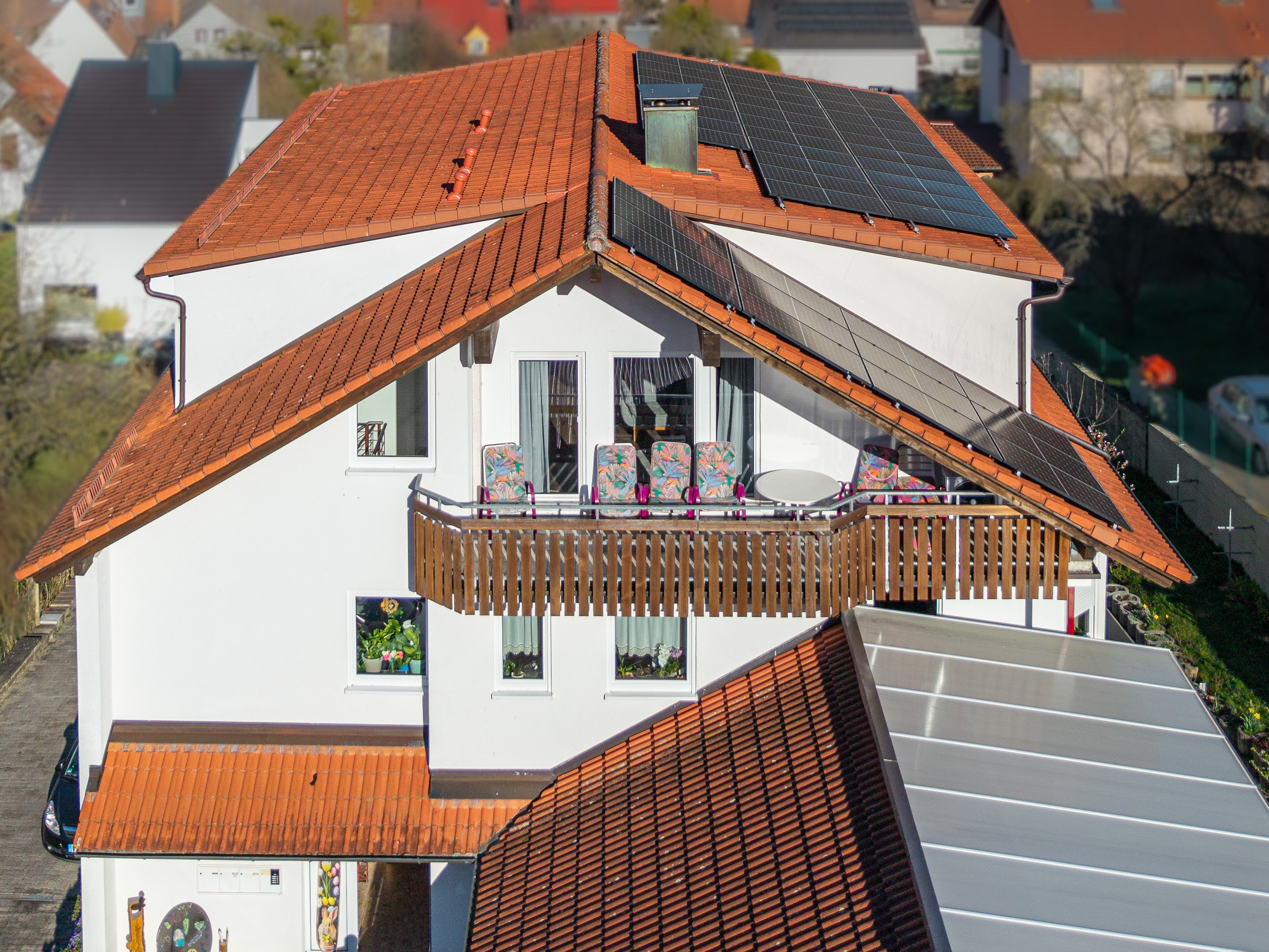 Luftbild Hausansicht seitlich